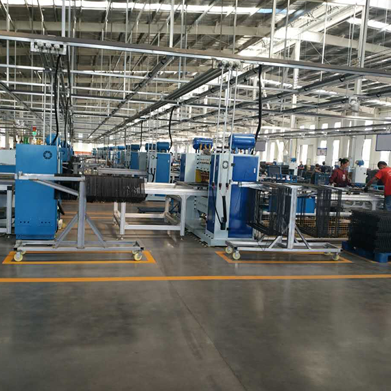 寵物籠龍門自動排焊機(jī)