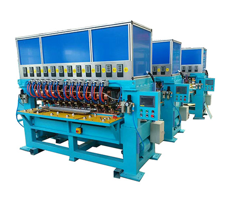 超市貨架加強筋多頭無痕點焊機