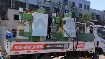 焊本為煙臺和威?？蛻舭l(fā)貨中頻點(diǎn)凸焊機(jī)